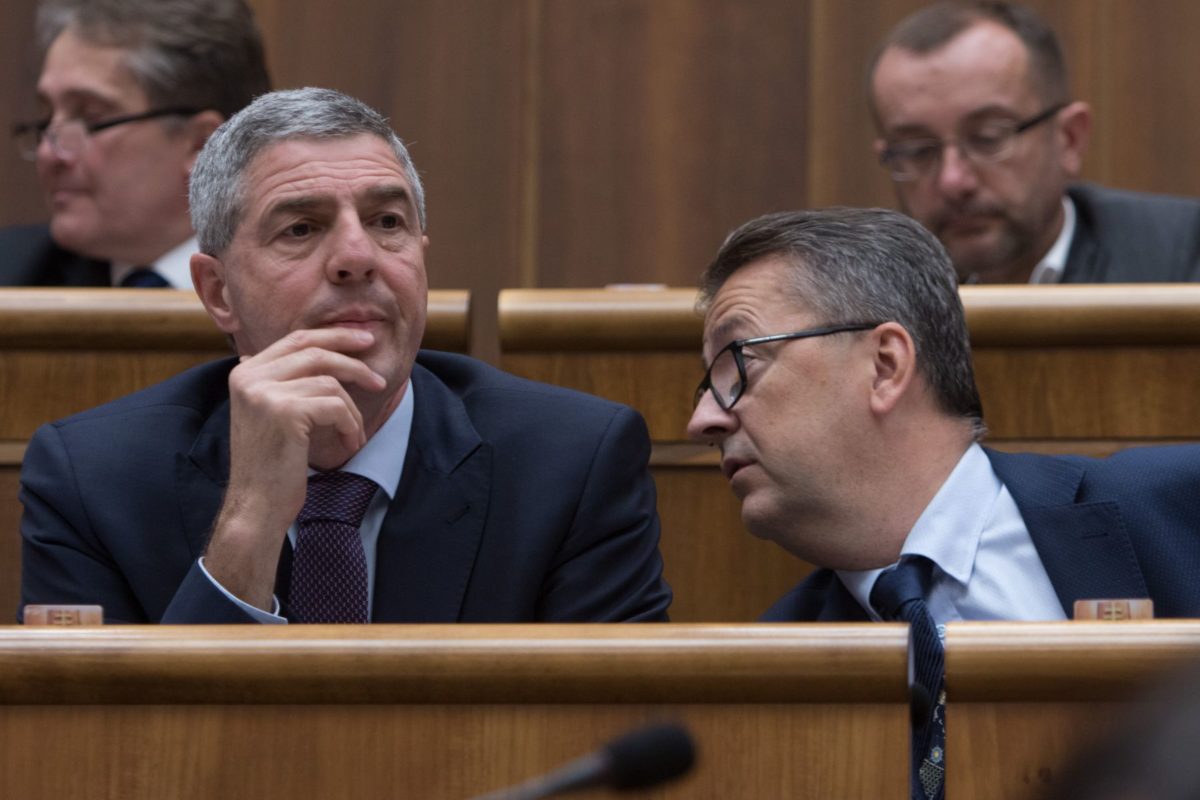 Béla Bugár, Martin Glváč