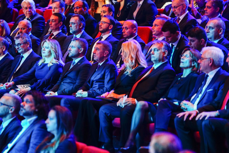 VÝROČIE: Galavečer k výročiu Nežnej revolúcie, Peter Pellegrini, Zuzana Čaputová, Rudolf Schuster, Ivan Gašparovič, Andrej Kiska, Róbert Madej, Andrej Babiš, Viktor Orbán