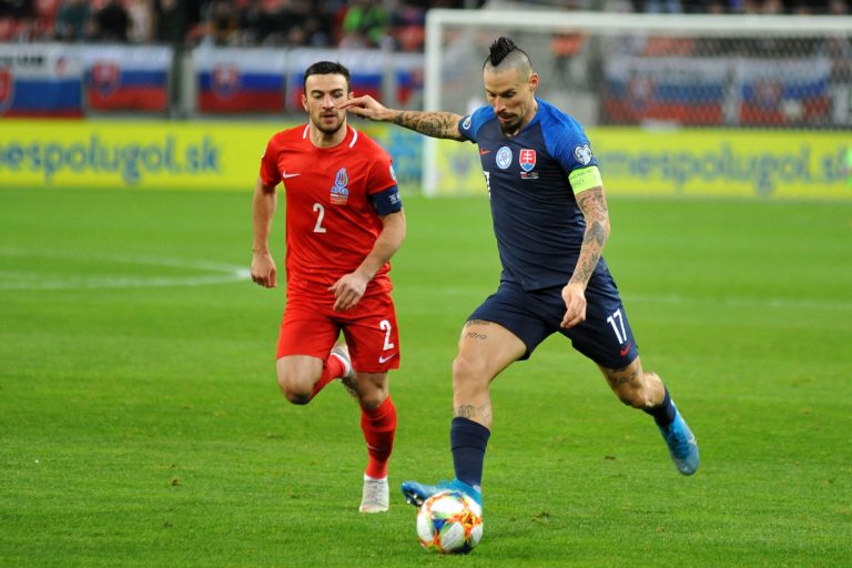 Gara Garayev, Marek Hamšík, Slovensko - Azerbajdžan, kvalifikácia o Euro 2020