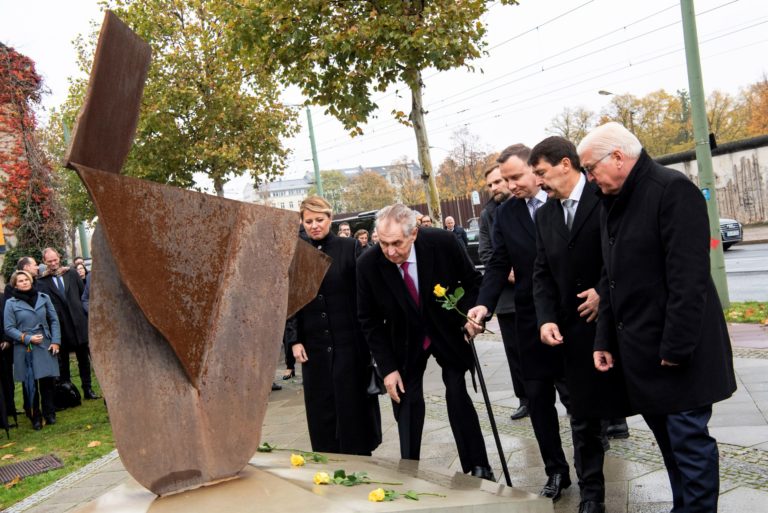 Zuzana Čaputová, Miloš Zeman, Andrzej Duda, János Ader, Frank Walter Steinmeier