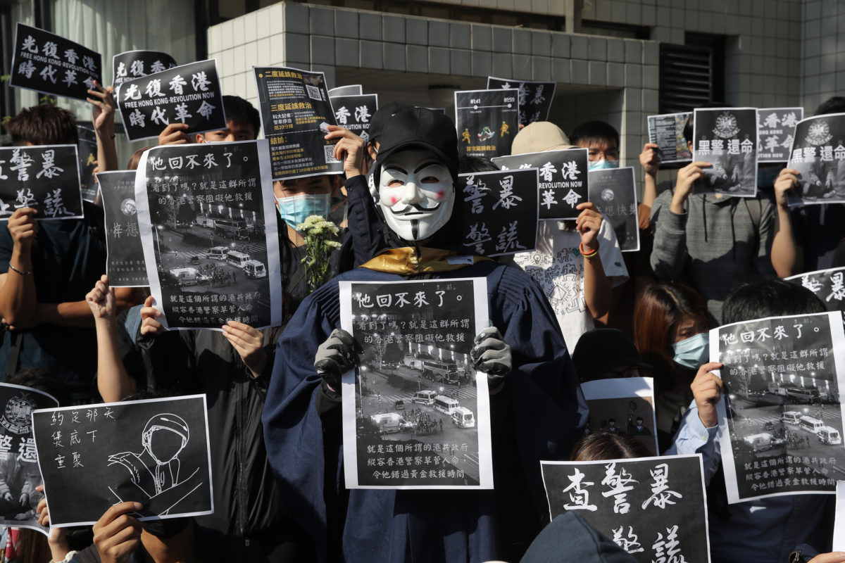 Hongkong, protesty