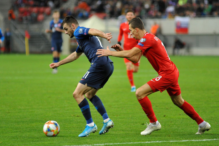 Futbal (kvalifikácia o Euro 2020): Slovensko - Azerbajdžan, Matuš Bero