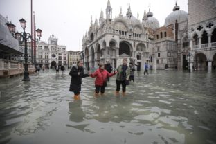 Benátky, povodne