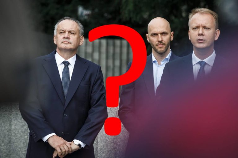 Andrej Kiska, Michal Truban, Miroslav Beblavý
