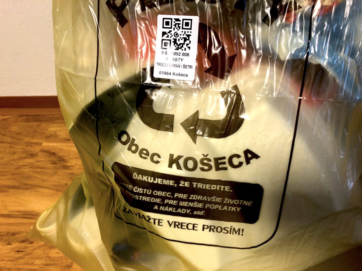 Obec Košeca, triedenie odpadu