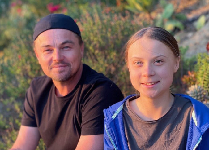 Leonardo DiCaprio, Greta Thunbergová