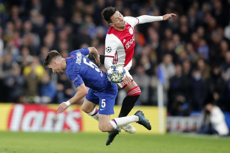 Lisandro Martinez, Jorginho, Liga majstrov, FC Chelsea, Ajax Amsterdam