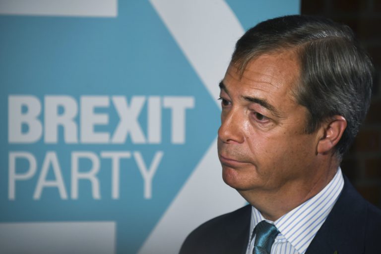 Nigel Farage, strana Brexit