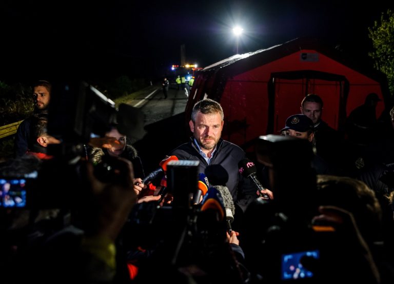 Premiér Peter Pellegrini: Vyhlásenie na mieste tragickej nehody