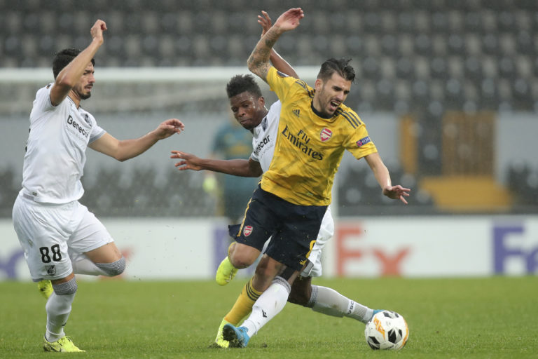 Arsenal Londýn, Vitória Guimaraes