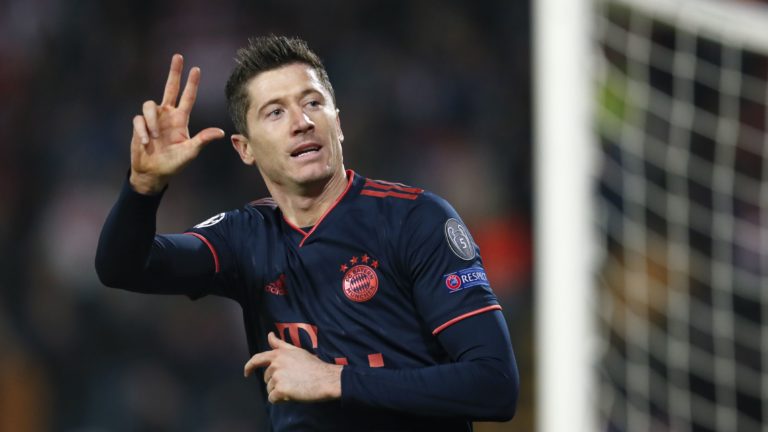 Robert Lewandowski, Bayern Mníchov, Crvena Zvezda, Liga majstrov