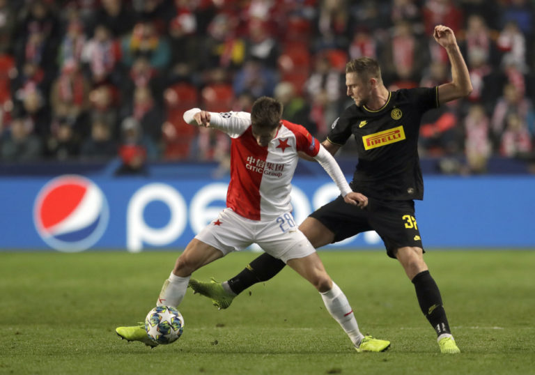 Milan Škriniar, Liga majstrov, Lukáš Masopust