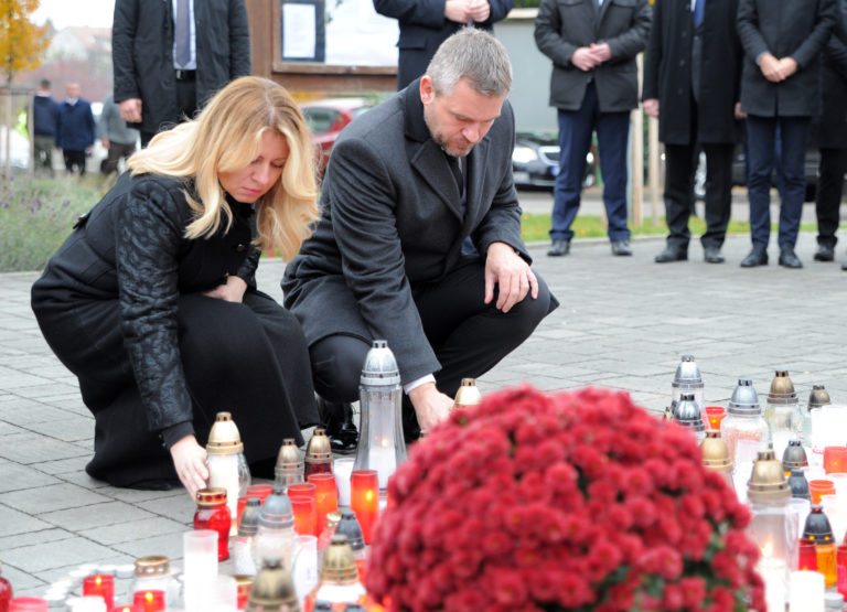 Peter Pellegrini, Zuzana Čaputová, štátny smútok