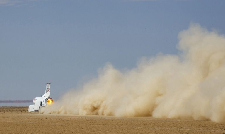 Južná Afrika, Veľká Británia, automobil Bloodhound