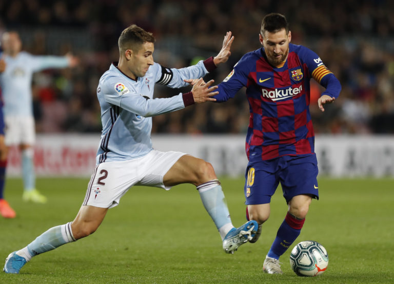 Lionel Messi, Hugo Mallo