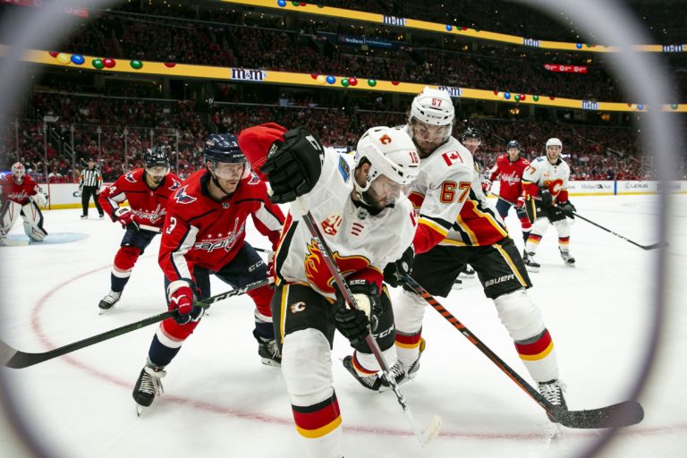 Tobias Rieder, Michael Frolík, Nick Jensen, NHL, Washington Capitals, Calgary Flames