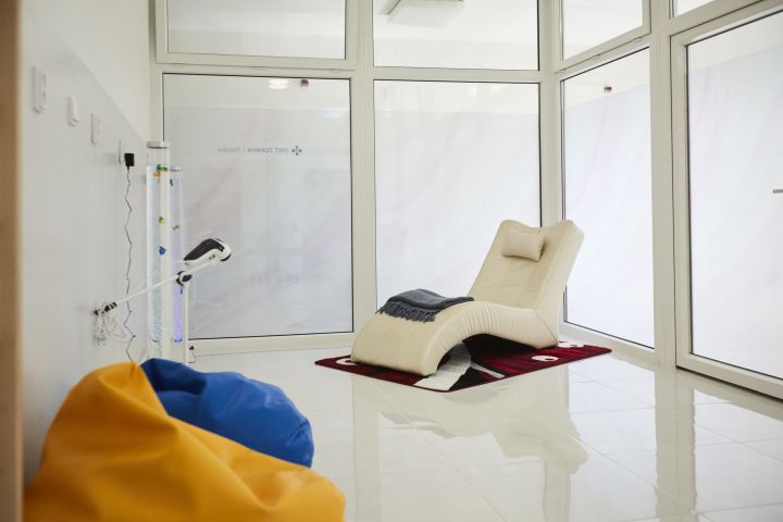 Multisenzorická miestnosť v Nemocnici Trebišov