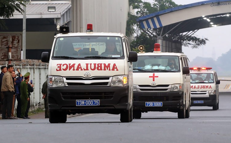 Vietnam, kamión s 39 mŕtvymi