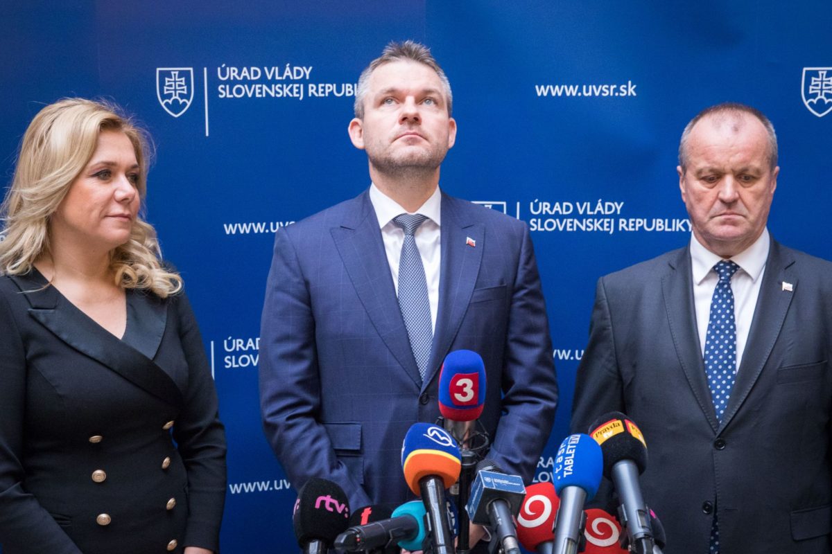 Denisa Saková, Peter Pellegrini, Peter Gajdoš