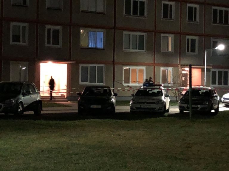 Podozrivý balík, polícia