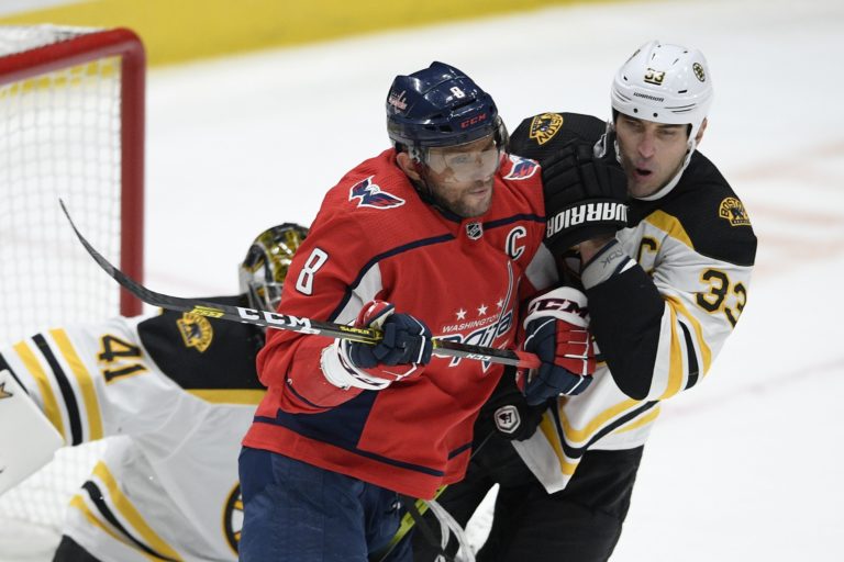 Alexander Ovečkin, Zdeno Chára, NHL, Washington Capitals, Boston Bruins