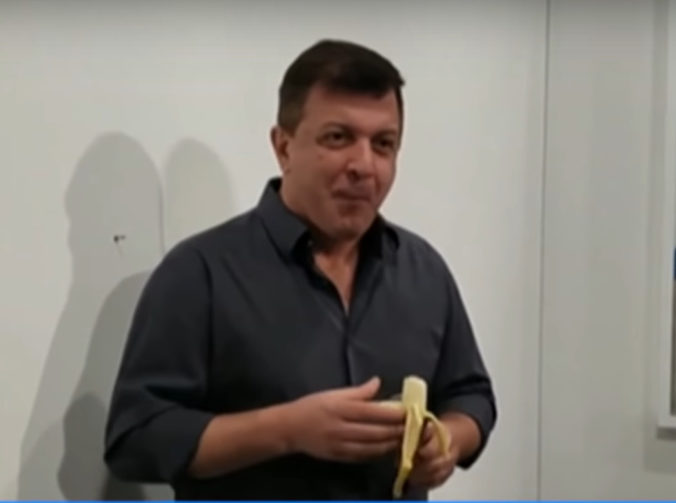 Banán, umelec