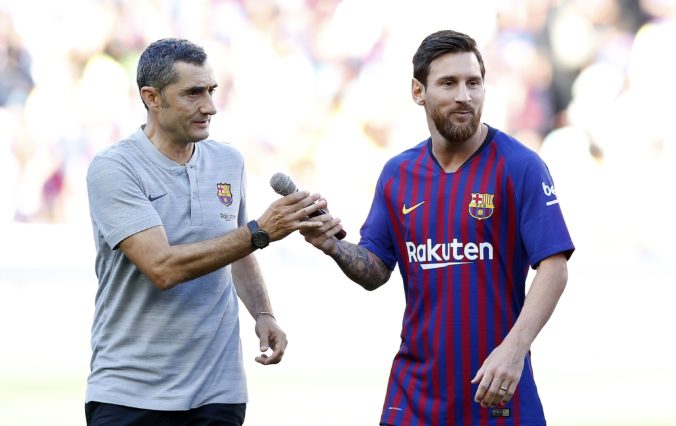 Ernesto Valverde, Lionel Messi, FC Barcelona