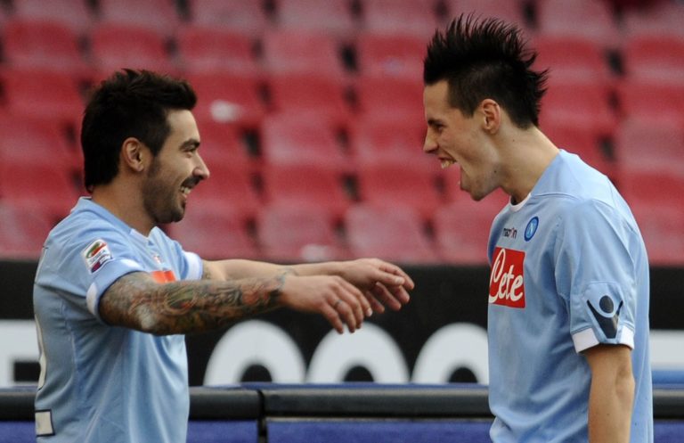 Ezequiel Lavezzi, Marek Hamšík, SSC Neapol