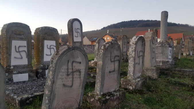 Židovské hroby, antisemitizmus