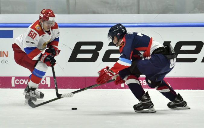 Slovensko - rusko, hokej