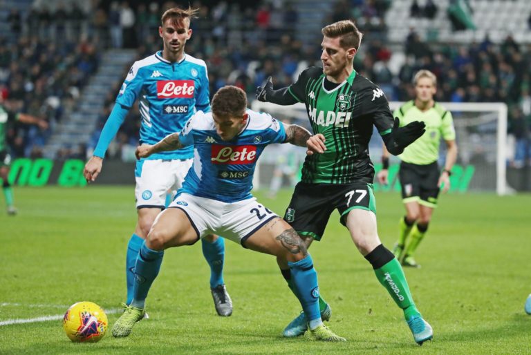 Giorgos Kyriakopoulos, Sassuolo, Giovanni Di Lorenzo, SSC Neapol, Serie A