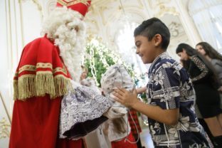 Mikuláš u prezidentky Čaputovej