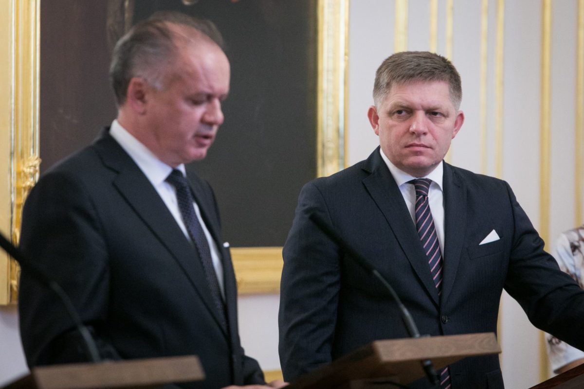 Andrej Kiska, Robert Fico