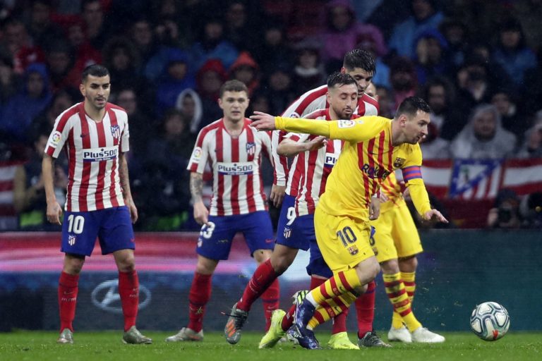 Lionel Messi, FC Barcelona, Atlético Madrid, La Liga
