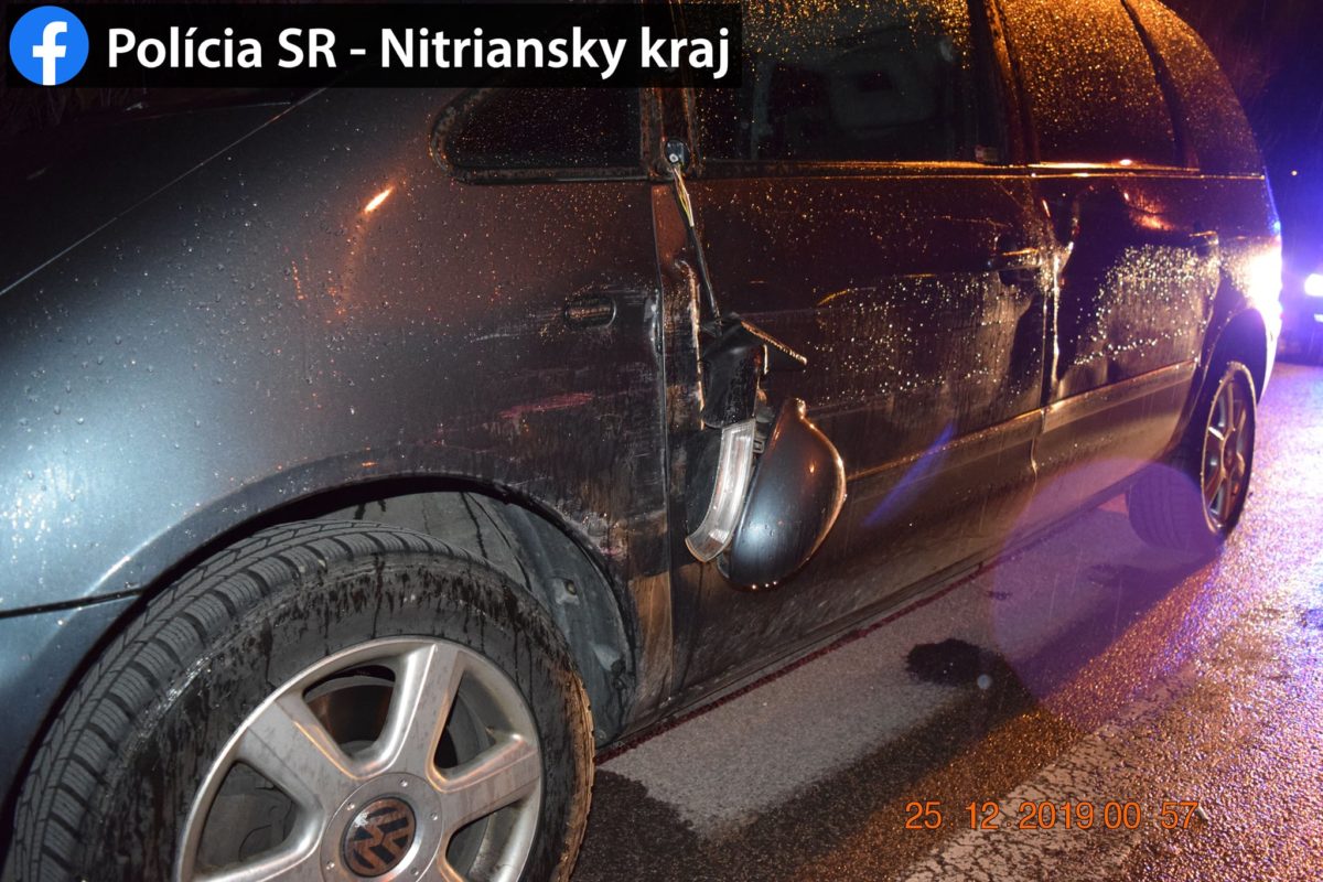Opitý mladík, nehoda