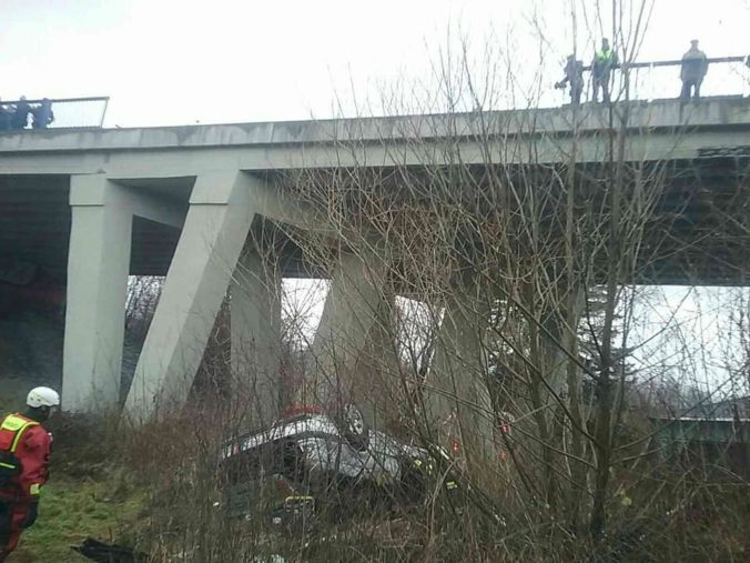 Dopravná nehoda, most
