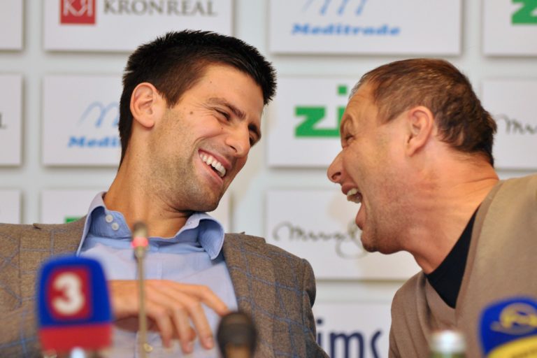 Novak Djokovič, Marián Vajda
