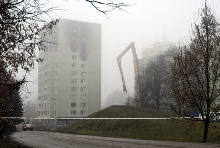 Prešov, Búranie bytovky po výbuchu plynu