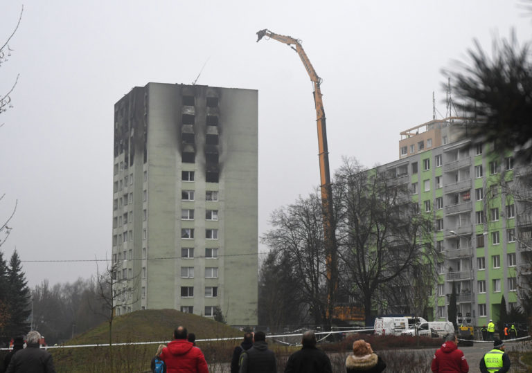 Prešov, Búranie bytovky po výbuchu plynu