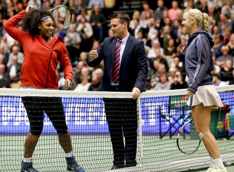 Serena Williamsová, Caroline Wozniacka