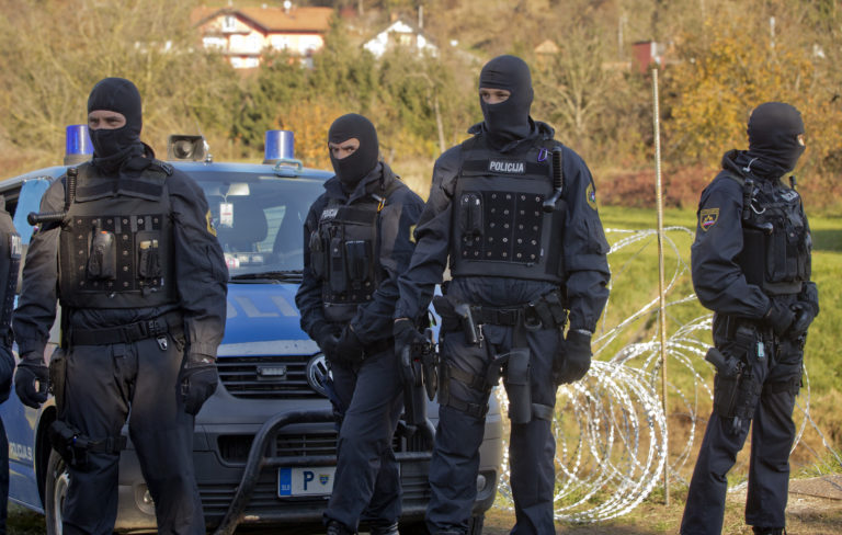 Slovinsko, polícia