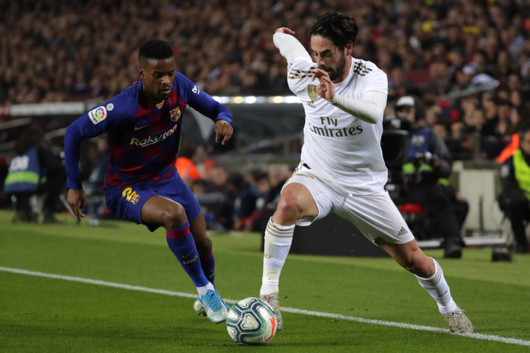 FC Barcelona, Real Madrid, La Liga, El Clásico, Nelson Semedo, Isco