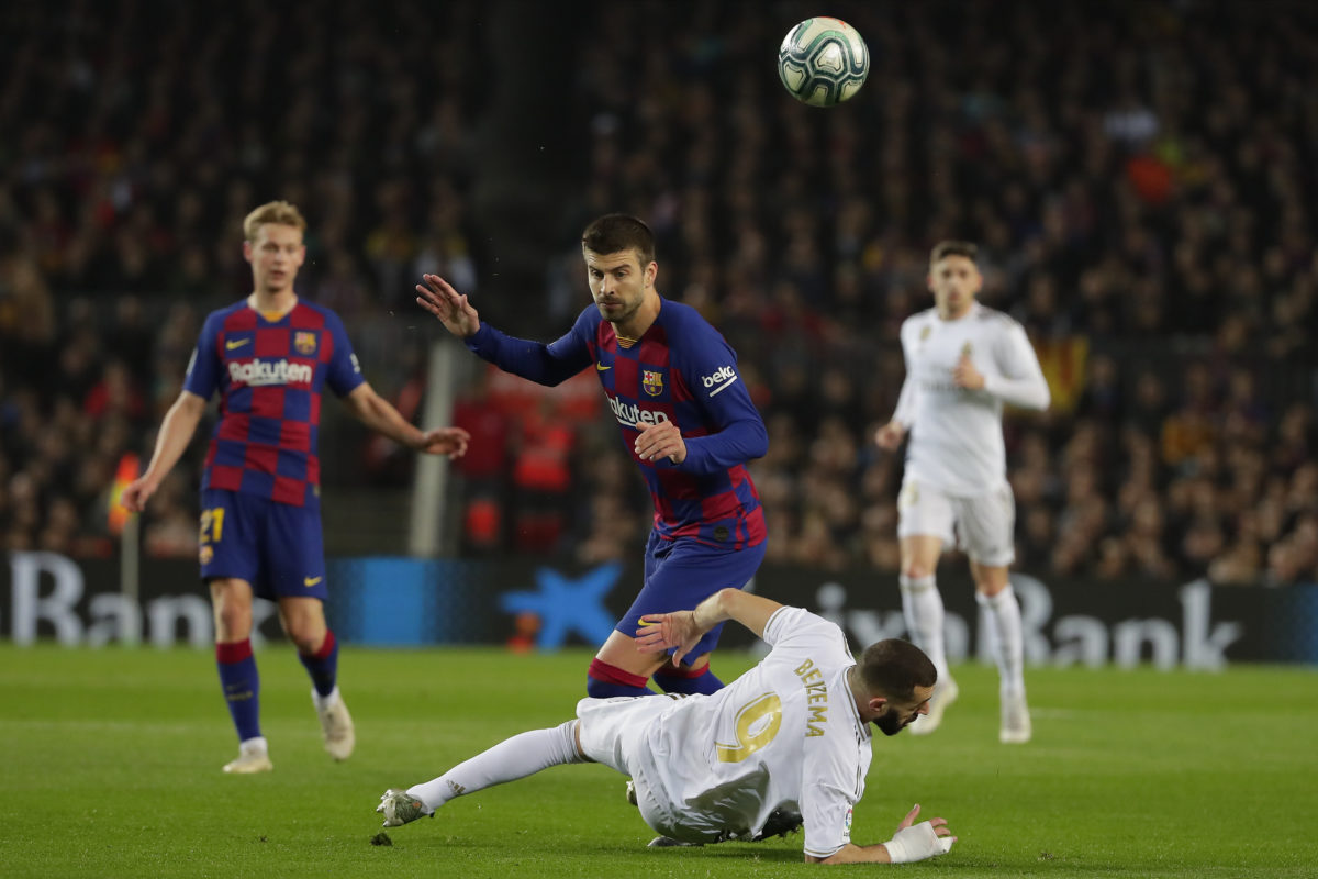 FC Barcelona, Real Madrid, La Liga, El Clásico, Gerard Pique, Karim Benzema