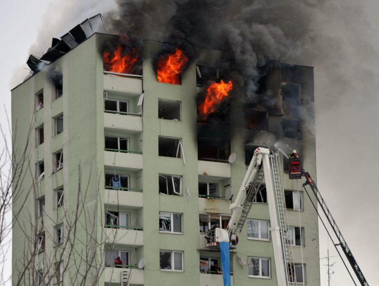 Výbuch plynu v paneláku, Prešov