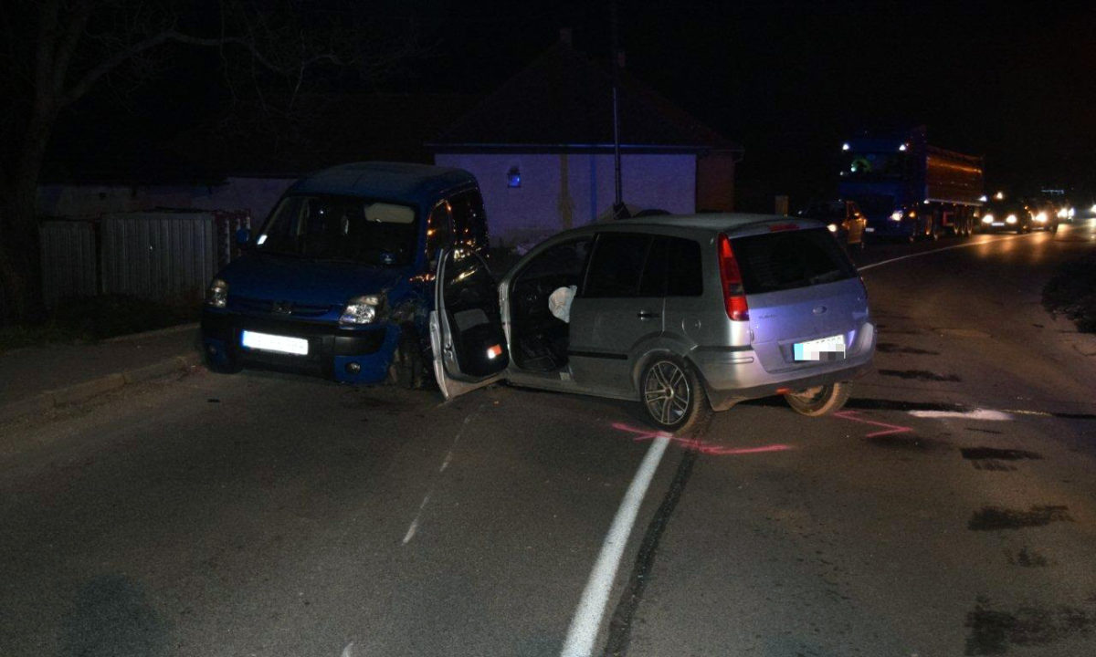 Dopravná nehoda. alkohol, Partizánske
