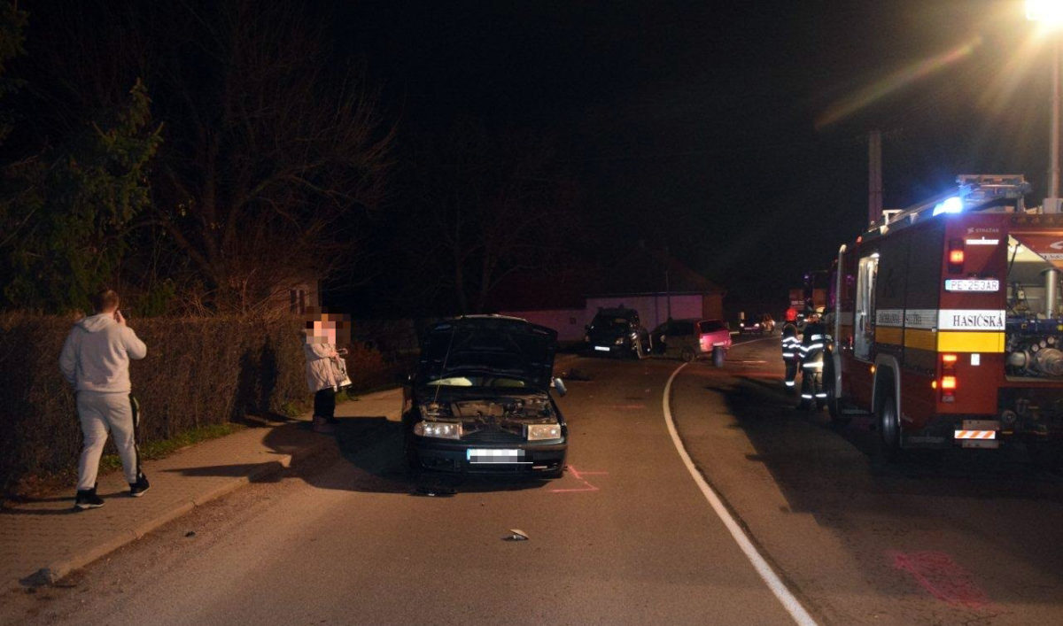 Dopravná nehoda. alkohol, Partizánske