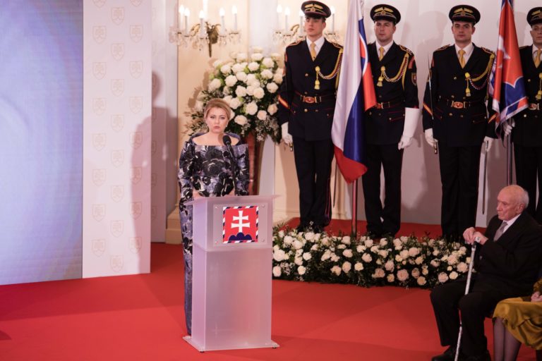 Prezidentka Zuzana Čaputová udelila štátne vyznamenania