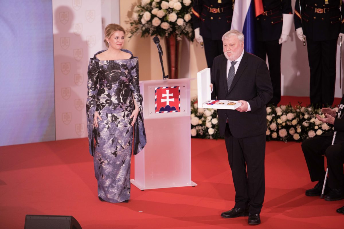 Prezidentka Zuzana Čaputová udelila štátne vyznamenania