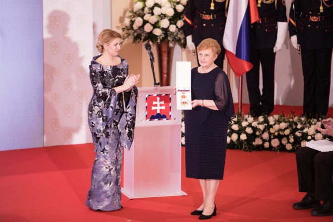 Prezidentka Zuzana Čaputová udelila štátne vyznamenania
