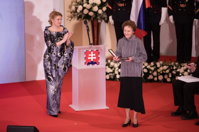 Prezidentka Zuzana Čaputová udelila štátne vyznamenania